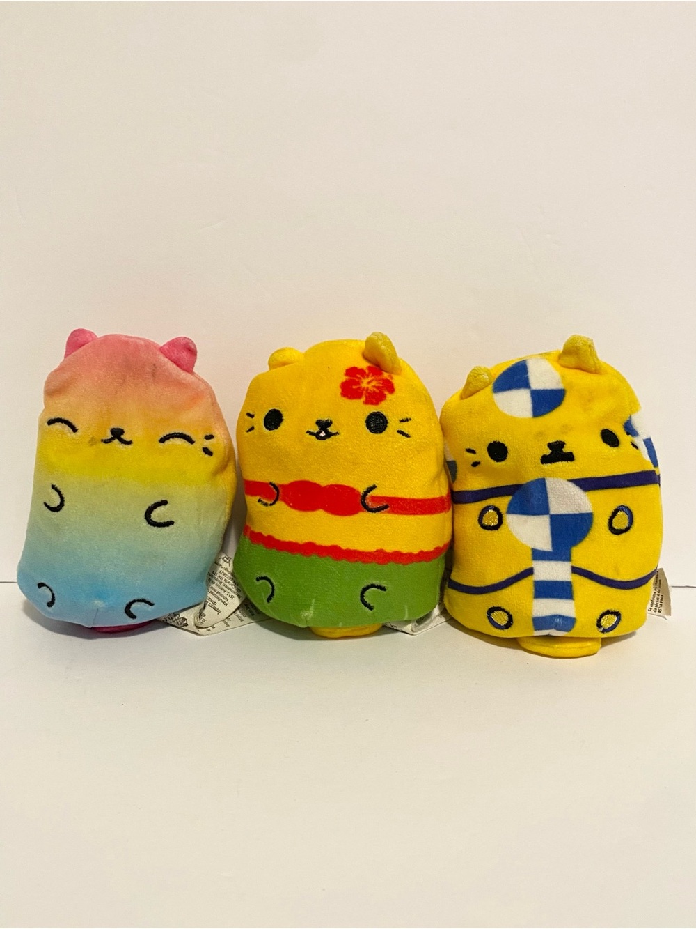 Cats vs Pickles Kittens Gherkins Beanbag Lot Plush Stuffed Toy 3” Toys